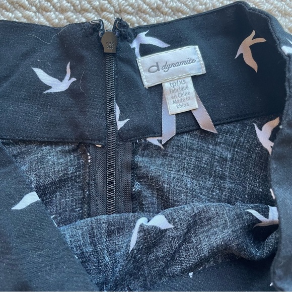 Dynamite Bird Skirt Size XS - Picture 3 of 4